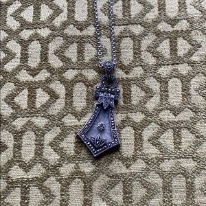 Sterling Silver Art Deco Necklace